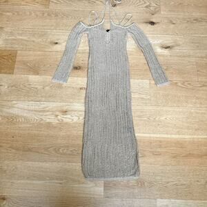 Revolve - NBD Evangeline Maxi Dress in Gold Sand